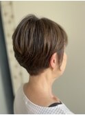 白髪ぼかしハイライト