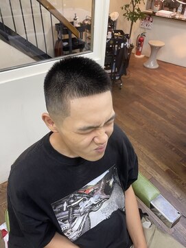 オーディナリーバーバープレース(Ordinary Barber Place) いなたいショートスタイル