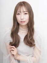 セプト 天神大名(SEPT.)&nbsp;髪質改善カラー ミルクティーベージュ ゆる巻き ダメージレス