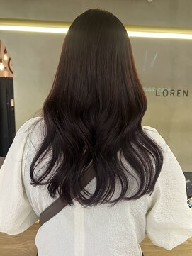 ローレン(LOREN) イメチェン/ホワイトブロンド/外ハネボブ/ワイドバング/栄/久屋