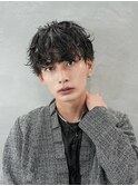 メンズパーマ/ダウンパーマ/フェザーパーマ[表参道/men's］