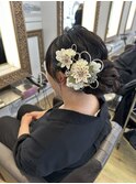 成人式前撮りヘアセット
