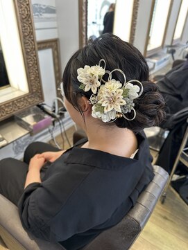 コワファースト 大分(COIFF1RST) 成人式前撮りヘアセット