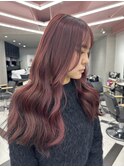 Rina ブリーチなしチェリーレッド