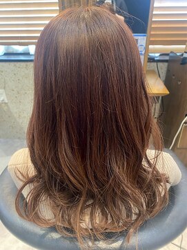 艶髪/ミディアムレイヤー/ブラウンベージュ