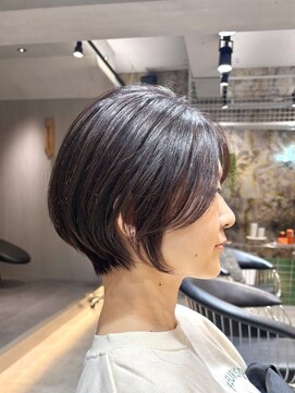 ★30代～オーダーナンバーワンの大人美人ショートボブ髪質改善