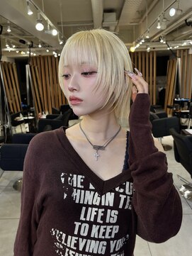 メゾンアクア 表参道(Maison ACQUA) レイヤーボブ/切りっぱなし/ウルフ/ハッシュボブ/ミディアム