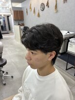 ルリアン 元住吉店(Le'lien)&nbsp;フェザーパーマ/メンズパーマ/2wayスタイル/元住吉駅/武蔵小杉駅