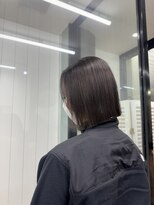 ヘアースマイルクー(HAIR SMILE COEUR)&nbsp;【COEUR/YUI】切りっぱなし×ブラック