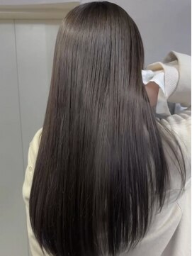 アリー 原宿 表参道(ALLY) ALLY八巻 髪質改善×ブリーチなしグレージュカラー