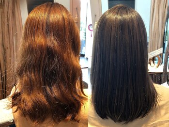 シュシュ 高坂店(Chou Chou)の写真/梅雨前に！ダメージレス＆ナチュラルな質感ストレートで、感動の美髪体験を♪