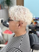 サムズヘア(Sam's hair) メンズカットツーブロックツイストスパイラルパーマ