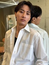 【韓流センターパート】メンズサロンYUIMARLSLOWが提案する、自然な毛流れと大人の色気を引き出します♪