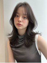 レア 銀座(Le'a)&nbsp;レイヤーカットハイレイヤー顔周りカット韓国風レイヤー髪質改善