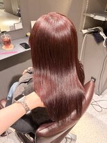 コルプラス(col +plus)&nbsp;髪質改善縮毛矯正/ブリーチなしボルドーカラー