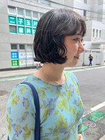 ナヌークカフラ(nanuk kafla)&nbsp;できるだけ癖を活かして、扱いづらいところにパーマをプラス