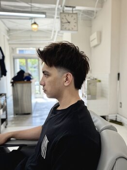 サワーズ 西新井店(SAWAS)の写真/波打ちパーマ・スパイラルパーマ・スキンフェード・濡れパンチはSAWASにお任せ!ONもOFFもキマるStyleに★