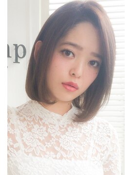 ランプ ヘアー(lamp hair) ☆リラックスボブ☆黒髪でも◎No.1