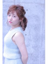 カシュカシュ(cache cache)&nbsp;cache cache★ポニーテールのラフアレンジ