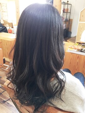 ララテラス(LaLa Terrace) ~LaLa Terrace流~ダークブラウン×ミックスウェットウェーブ