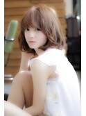 「THE C 海老名」大人かわいい ゆるふわボブ