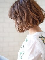 ロッソ(ROSSO)&nbsp;【Rosso十日市】　切りっぱなしカールボブ