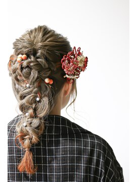 セカンドハウス(Second HOUSE) 編み込み×編みおろし×ゆるふわ