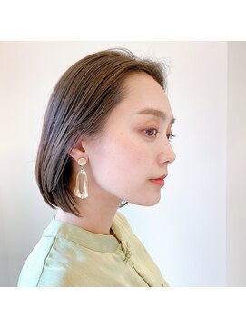 シータ(sheta) 【sheta／ AI】まとまりボブ　横顔美人ボブ　大人ボブ