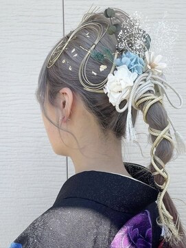 シュガースタイル(SugaR-style-) 水引×ヘアセット（飾り持ち込み）