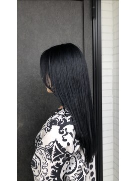 ハコ(ha co) 黒染めを使わず