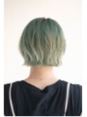 ボブスタイル特集/カーキグレージュ/マッシュショート/池袋　