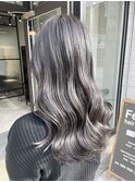 【Feria松山】ハイライト×グレージュ☆本宮
