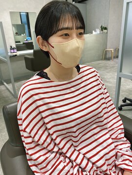 キートス(Kiitos) ○パラっと束感シースルーバングマッシュショート