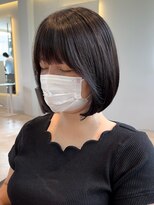 ケリーアン 太田(kelly.un)&nbsp;乾かしただけでまとまる　ミニボブ