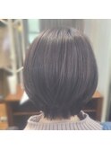 ラベンダーカラーでツヤボブ!【MUA 本家】