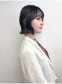 【池袋・外ハネボブ】スタイリング楽チン外ハネボブスタイル