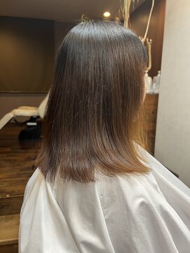 カットスタジオ アルバ(Cut Studio ALba) 酸性ストレート+Xトリートメント