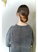 Dots. set.No. 40 綺麗めアップ　結婚式　お呼ばれ　二次会