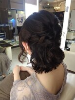 キュービックヘア 東陽町駅前店(CubicHair) ハーフアップ