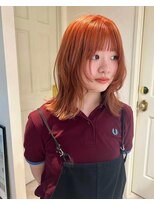 ホテリー(Hotely)&nbsp;ブリーチオレンジカラー