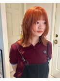 ブリーチオレンジカラー