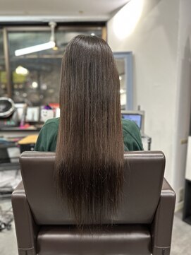 プルエクステのお店ネクスト(NEXT) #プルエクステ #エクステ #ブラウン #BROWN #ロング