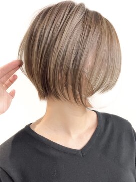 ボーテコンシェル 錦糸町(beaute concier) ミルクティーベージュダブルカラーインナーカラーケアブリーチ