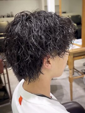 オーシャントーキョー 心斎橋(OCEAN TOKYO WEST) 波巻きパーマメンズツイストスパイラルパーマツーブロック