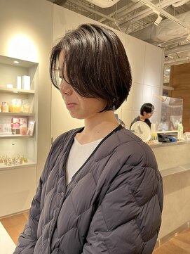 ヘアーエスクールシーユー 枚方T-SITE店(hair S.COEUR×Cu) 冬ショート