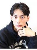 【 Ｉ. 】刈り上げツーブロックアップバング短髪黒髪　川口