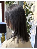 ヲタク(wotaku.)&nbsp;ダークブルージュネイビーグレーダブルカラー透明感カラー