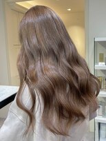 ベレーザ 渋谷(BELEZA)&nbsp;2384ミルクティーアッシュベージュハイトーンカラー韓国レイヤー