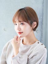 ワンズ リー 上大岡店(One's ly) レイヤーカット/ウェットヘア/オリーブベージュ[上大岡]