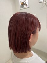 ヘアースペースブルーム リアン 岡町店(HAIR SPACE BLOOM Lien)&nbsp;【岡町/カシスレッドカラー】